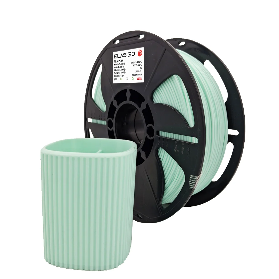 ELAS Pastel Yeşil PLA PRO 1.75mm 1 KG Filament - Görsel 3