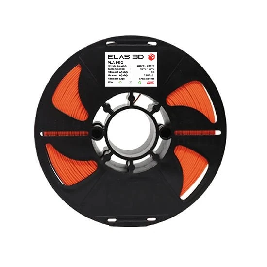 ELAS Turuncu PLA PRO 1.75mm 1 KG Filament